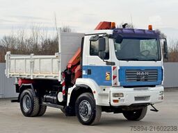 MAN TGM 18.330 * KIPPER 3,80m * PK 10501/FUNK * 4x4