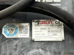 Loglift F 125 ZT 93 Kurzholzkran Bj 2016