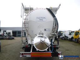 Feldbinder Powder tank alu 63 m3 (tipping)
