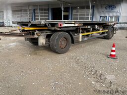 Priklopnik z menjalnim šasijem SCHMITZ Lafette VERZINKT Breitreifen lange Bälge