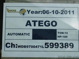 Mercedes-Benz Atego 1018 + EURO 5