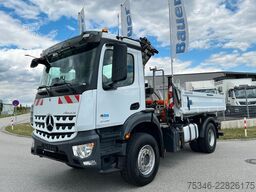 MERCEDES-BENZ Arocs 2135 Kipper/Kran Atlas AK 135/Funk/107 tkm