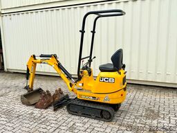 JCB 8008 CTS / 2021 BJ / 623 H / 3 x Löffel