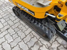 JCB 8008 CTS / 2021 BJ / 623 H / 3 x Löffel