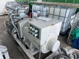  Man-stamford diesel generator w/ low hours