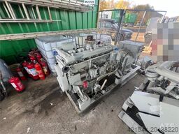 Man-stamford diesel generator w/ low hours
