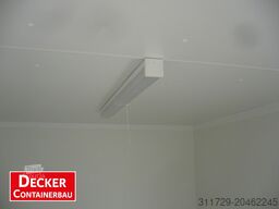 Decker Containerbau Bürocontainer 20ft, auf ABR, sofort