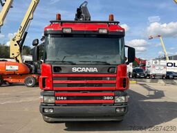 Scania P114-380 6x4 + HIAB 220 x5