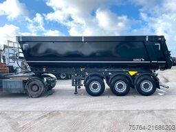 SCHMITZ CARGOBULL 28m³ Stahlkippauflieger / Rollplane / Auch Miete