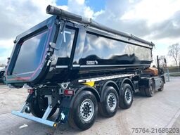 SCHMITZ CARGOBULL 28m³ Stahlkippauflieger / Rollplane / Auch Miete