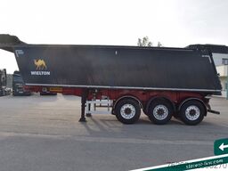 WIELTON 3-Achs Kipper 33m³ elektrisches Verdeck Alufelge