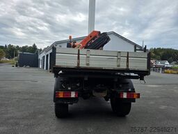 UNIMOG U 500 3-Seiten-Kipper mit Kran PK 9501
