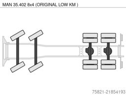 MAN 35.402 8x4 (ORIGINAL LOW KM )