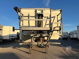 SCHMITZ SGF S3 ALU KIPPMULDE 34M³, LIFTACHSE, SCHMITZ-ACHSEN, ROLLPLANE, PODEST