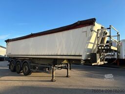 SCHMITZ SGF S3 ALU KIPPMULDE 34M³, LIFTACHSE, SCHMITZ-ACHSEN, ROLLPLANE, PODEST