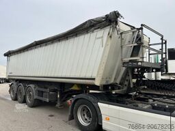 SCHMITZ SGF S3 ALU KIPPMULDE 34M³, LIFTACHSE, HARDOXBODEN, ROLLPLANE, PODEST