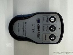 KNAPEN SCHUBBODEN 92QM, CARGOFLOOR,  LIFT-LENK, FUNK, BPW, TÜV NEU