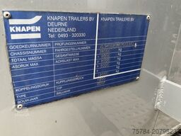 KNAPEN SCHUBBODEN 92QM, CARGOFLOOR,  LIFT-LENK, FUNK, BPW, TÜV NEU