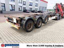 Krone SD Container-Chassi, Liftachse, 20/2x20/30/40