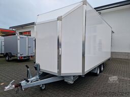Blyss Messe Eventtrailer aerodynamische front 2 Klappen Bodentief