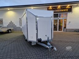 Blyss Messe Eventtrailer aerodynamische front 2 Klappen Bodentief