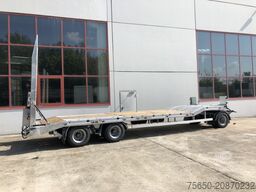 Möslein T 3-6,60 VB 3 Achs Tieflader- Anhänger, Luftgefedert, Verbreiterung