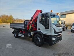 IVECO MLC 180E28 Dreiseitenkipper mit Kran