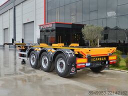 Rimorchio porta container ÇARSAN Container carrier trailer