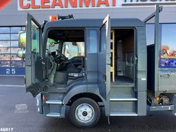 Man TGL 12.220 Machine Transporter + Hydraulic Ramps