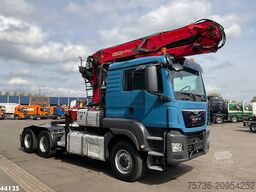 Man TGS 33.480 6x6 Euro 6 Palfinger 27 Tonmeter boo...
