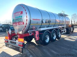 KÄSSBOHRER 32m² V2A Bitumentankauflieger /leicht beschädigt