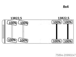 MAN TGS 35.470 * KIPPER 5,10m + KRAN * TOPZUSTAND