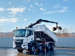 MAN TGS 35.470 * KIPPER 5,10m + KRAN * TOPZUSTAND