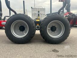  STEPA M-16 FORSTANHäNGER MIT STEINDL PALFINGER FORSTKRAN L, 2-ACHSIG 4- RUNGENPAARE