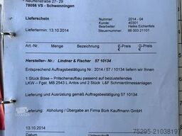 MERCEDES-BENZ Antos 2543 für Schmierstoff Pumpen 4xSchläuche