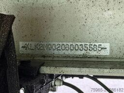 SCANIA S500 RETARDER TAIL LIFT BURG TRAILER VAN BEURDEN