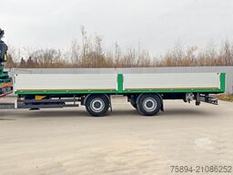 MERCEDES-BENZ ACTROS 2645 * FASSI F345.24 + FUNK + Anhänger
