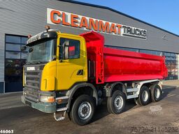Scania G 420 8x6 18m³ Kipper Manual Full steel suspension