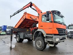 MERCEDES-BENZ Axor 1833/4X4/Kipper+Kran/PalfingerPK15500/Euro5