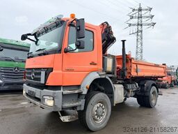 MERCEDES-BENZ Axor 1833/ALLRAD/Euro5/Kipper+Kran/Palfinger/TÜV