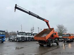 MERCEDES-BENZ Axor 1833/ALLRAD/Euro5/Kipper+Kran/Palfinger/TÜV