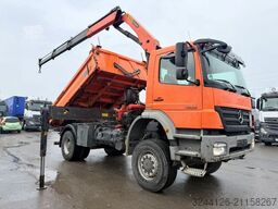 MERCEDES-BENZ Axor 1833/ALLRAD/Euro5/Kipper+Kran/Palfinger/TÜV
