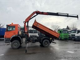 MERCEDES-BENZ Axor 1833/ALLRAD/Euro5/Kipper+Kran/Palfinger/TÜV