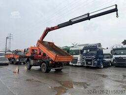 MERCEDES-BENZ Axor 1833/ALLRAD/Euro5/Kipper+Kran/Palfinger/TÜV