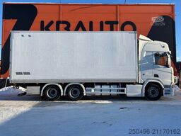 Scania R 660 6x4 SUPRA 1250 Mt / BOX L=7504 mm