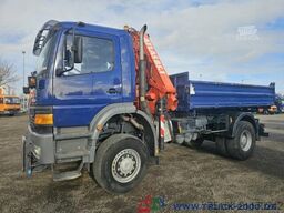 Mercedes-Benz Atego 1828 4x4 Atlas AK85.1 + FB +Kommunalplatte