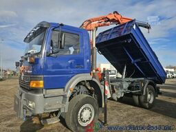 Mercedes-Benz Atego 1828 4x4 Atlas AK85.1 + FB +Kommunalplatte