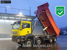 MAN TGA 41.440 TGA 8X8 8x8 18m3 Meiller tipper Stee...