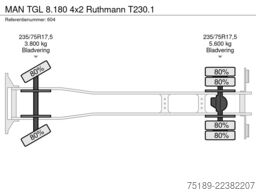 MAN TGL 8.180 4x2 Ruthmann T230.1