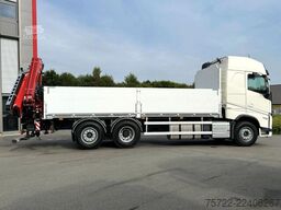 Volvo FH 460 6x2 Baustoff-Pritsche Palfinger/Fassi m...